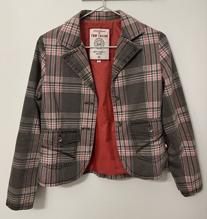 Marynarka w kratkę M Tom Tailor