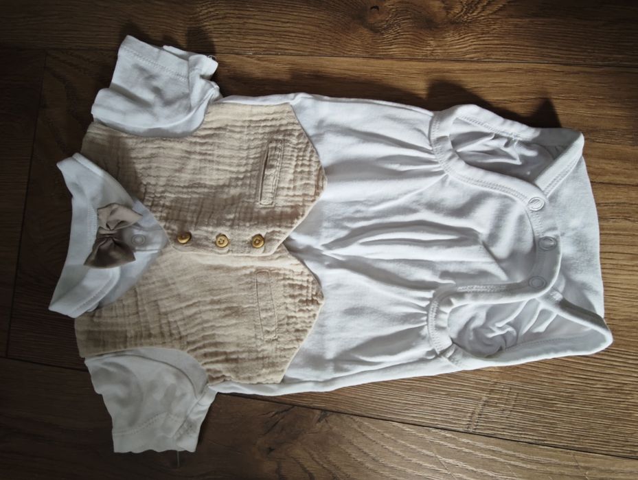 Elegancki komplet/ubranko do chrztu