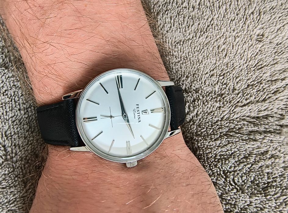 Zegarek kwarcowy Festina Extra F20248, garniturowiec, elegancki