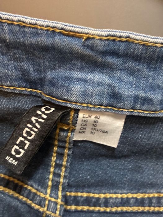 Szorty H&M jeansowe rozciągliwe 40