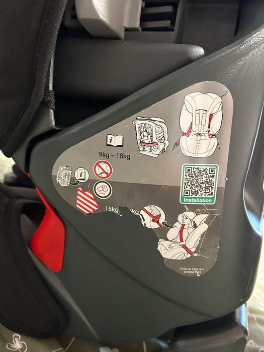 Fotelik Britax Romer 9 - 36 kg nieuszkodzony