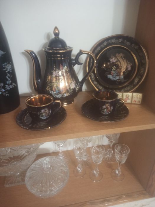 Кофейный кобальтовый сервиз