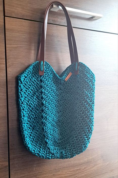 Torebka Handmade Ręcznie robiona tulipan