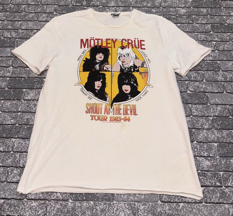 Футболка Motley Crue вінтаж мерч метал