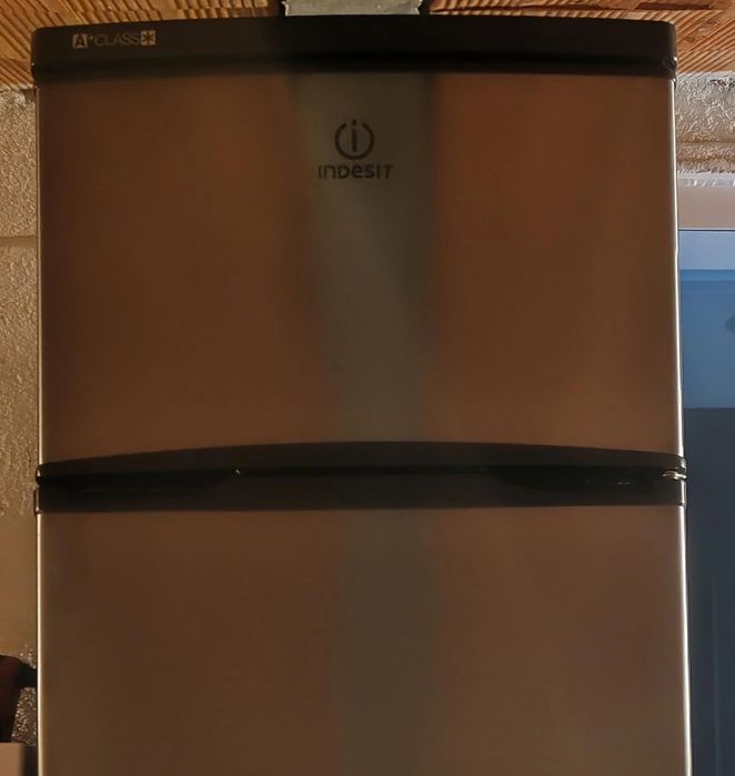 Frigorifico com congelador Indesit Inox