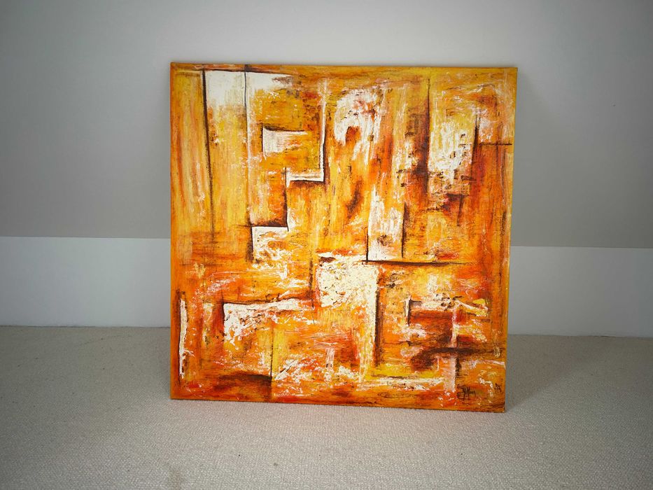 Obraz - abstrakcja 100 cm x 100 cm
