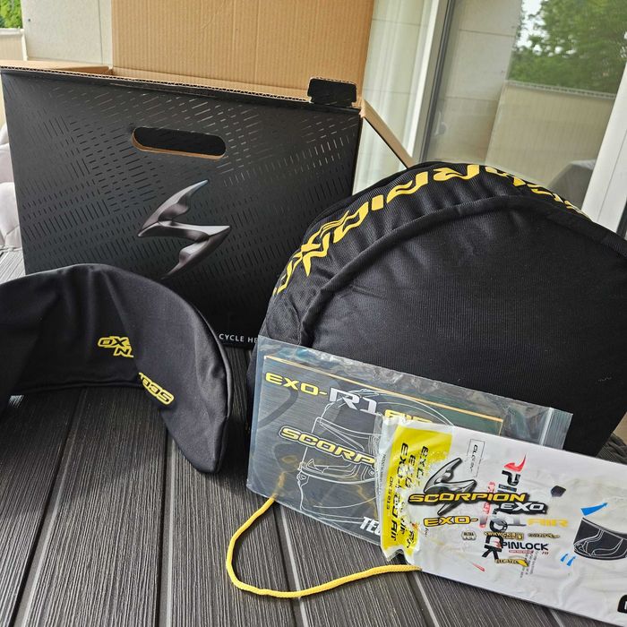 Capacete Scorpion EXO-R1 Air Fabio Quartararo Monster