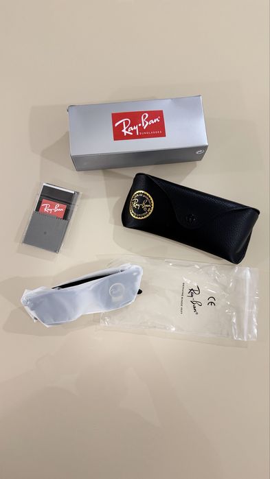 Ray Ban Clubmaster Rb3016 Preto Mate Novos