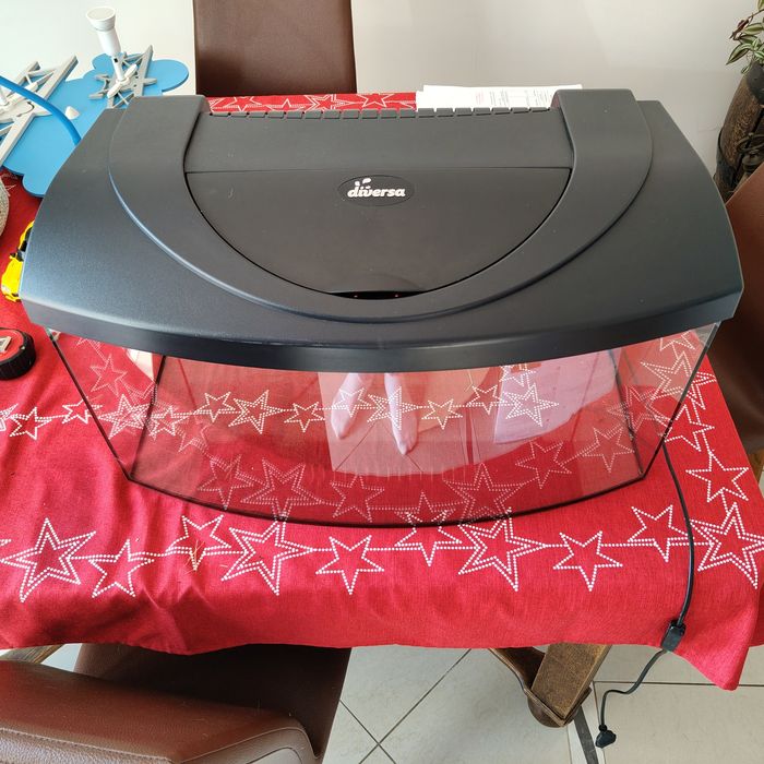 Akwarium profilowane Diverse 60x30x30, pojemność 54 litry