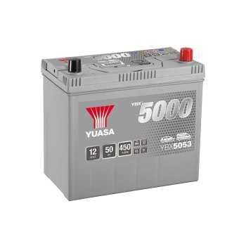 Akumulator Yuasa 5000 YBX5053 50AH 450A P+