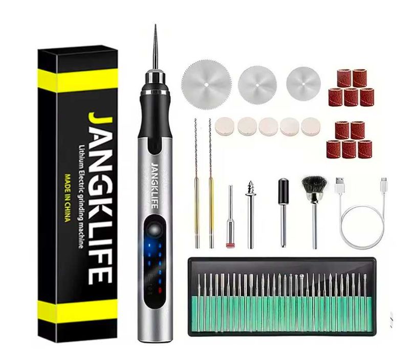 USB - Гравировочная ручка фрезер гравер Dremel + насадки