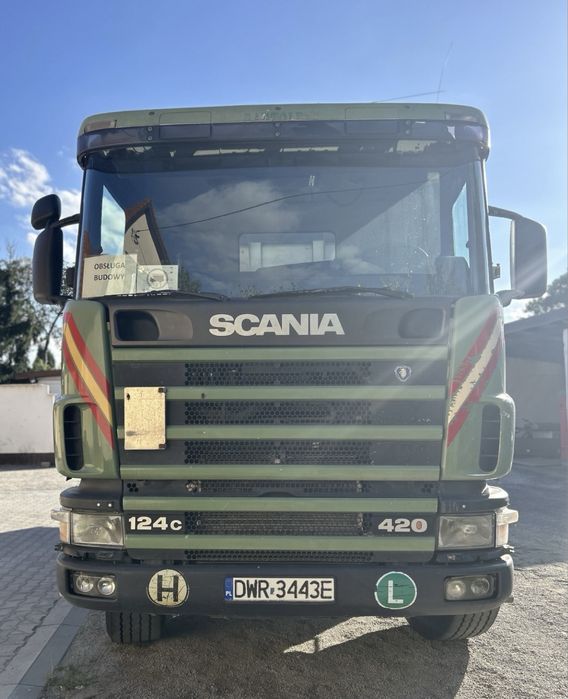 Scania  8x4 trójstronny kiper