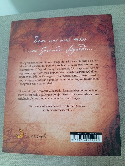 Livro "O Segredo" (The Secret) - Rhonda Byrne