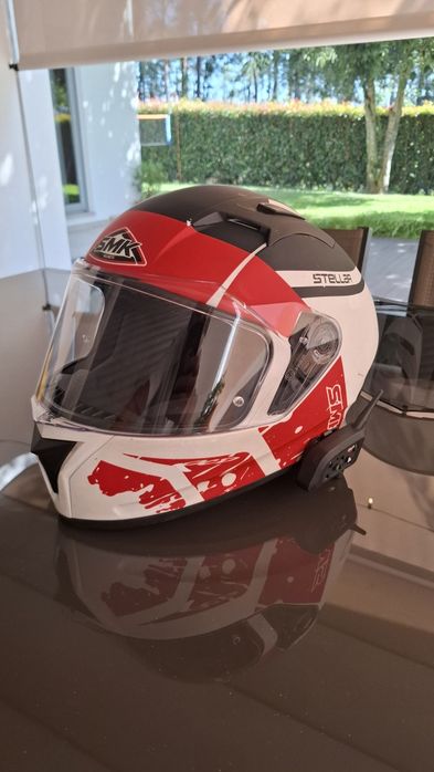 Vendo capacete integral + auricular