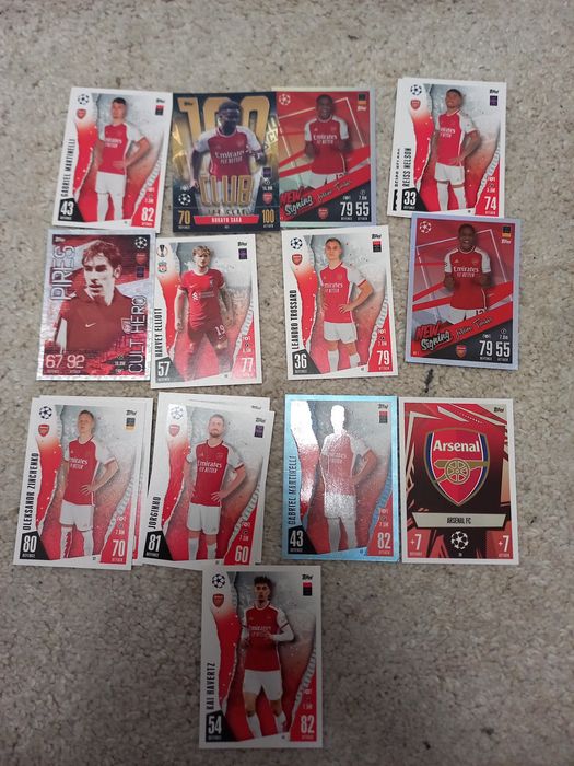 Cartas match attax 23/24