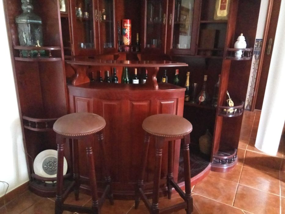 Bar de canto madeira