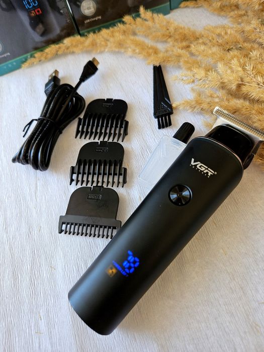 Професійний Триммер для бороди vgr 937 тример машинка трімер гоління