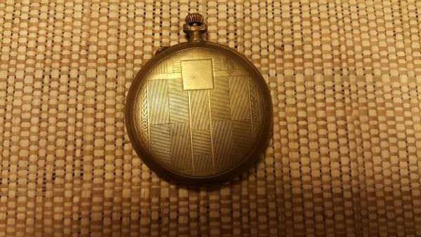 Zabytkowy miedzieny zegarek CHRONOMETRE