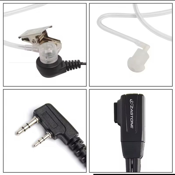Якісна гарнітура Zastone для рації Baofeng Quansheng TIDRADIO Kenwood