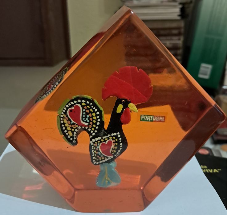 Pisa Papéis com Galo de Barcelos.