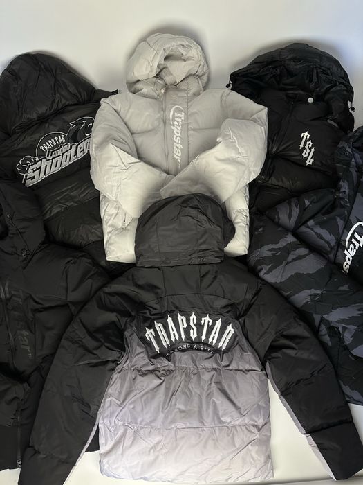 Trapstar shooters jacket puffer пуховик куртка курточка зимняя зимова