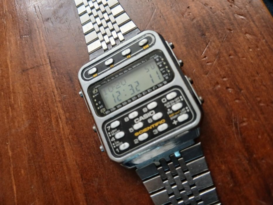 Relogio antigo Casio scientific