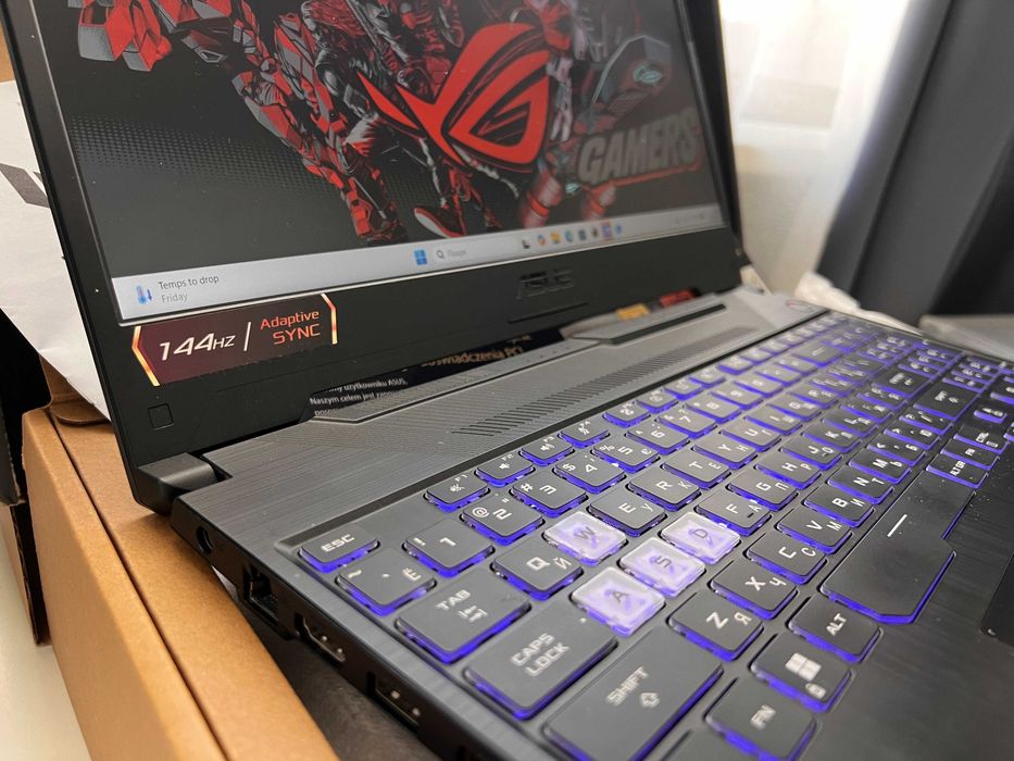 NEW! 144гц Игровой ноутбук Asus TUF Gaming 15 (RTX 3050 , intel i5 11th ,512ssd 16ram) 3060,4050