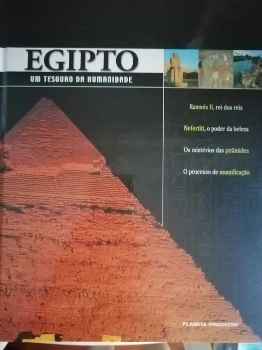 Livro "Egipto um tesouro da humanidade"