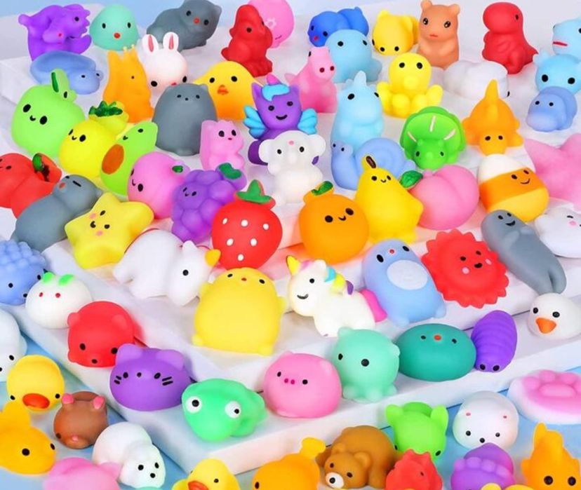 Zabawka antystresowa sensoryczna 30sztuk mochi sqishy gniotek