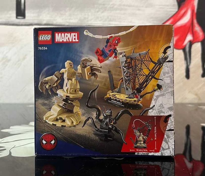 Конструктор LEGO Marvel 76334 Людина-павук vs. Піщана людина