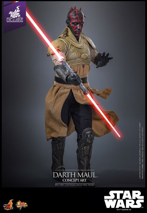 Фигурка 1/6 hot toys mms778 DARTH MAUL (CONCEPT ART) star wars