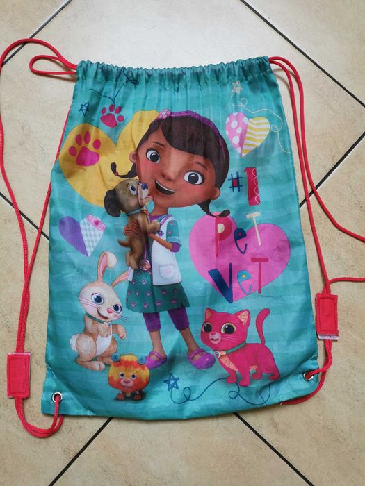 Worek do przedszkola Doktor Dosia Klinika dla pluszaków