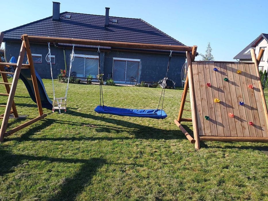 Plac zabaw, Wspinaczka dla dzieci , Huśtawka ogrodowa