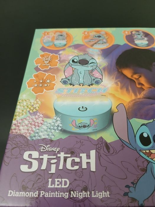 Luz de Presença LED Stitch - Diamond Painting (Novo)