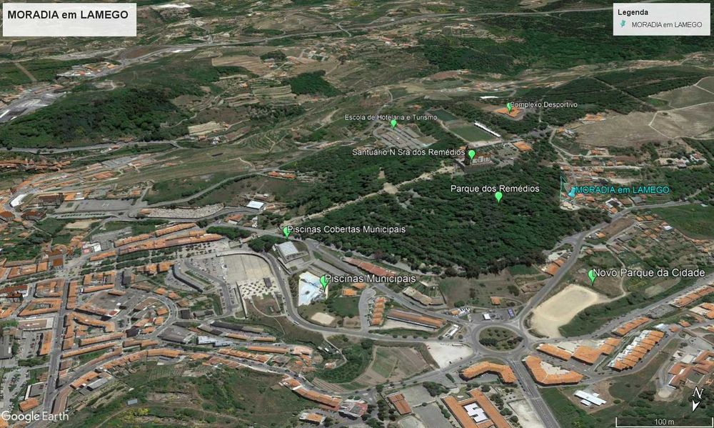 Lamego Moradia com 1198 m2 de terreno
