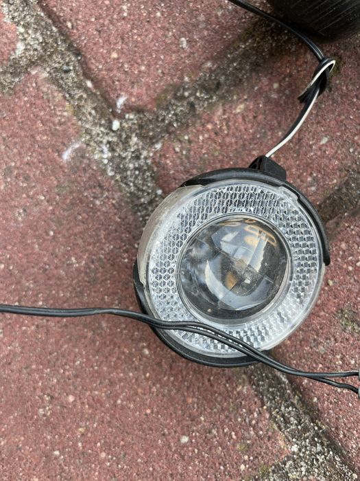 3 lampki rowerowe LED