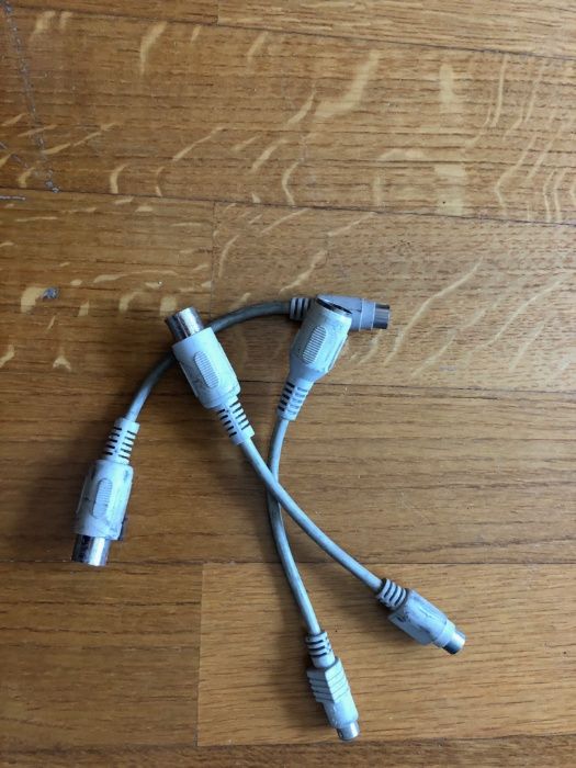 [Raros] Adaptadores DIN 5 Pinos PS2 [femea e macho]