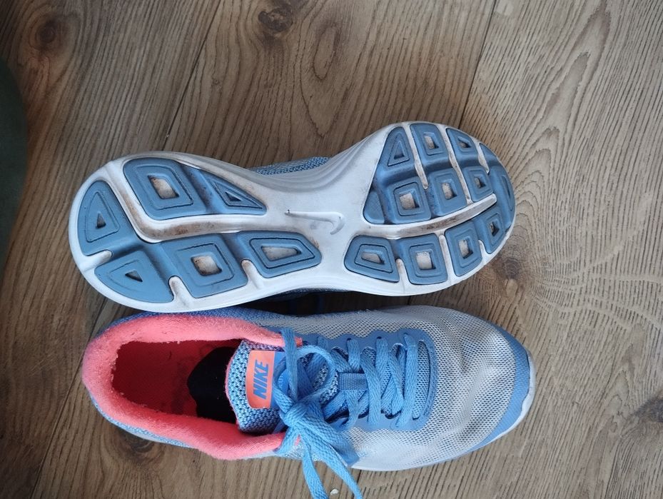 Buty sportowe, Nike, rozmiar 38,5, Runner niebieskie, wygodne biegi