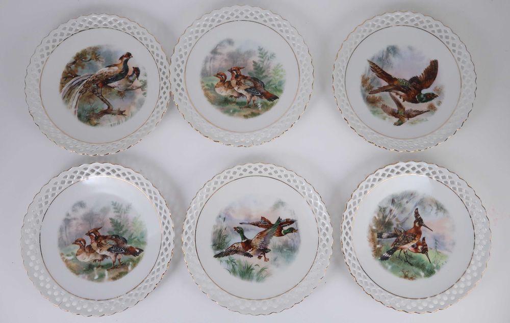 Conjunto pratos caça Schumann