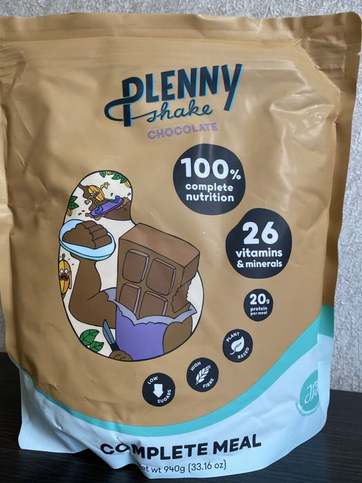 Протеин Jimmy Joy Plenny Shake Chocolate, полноценный заменитель пищи