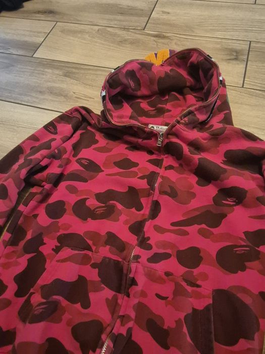 Bluza bape czerwona