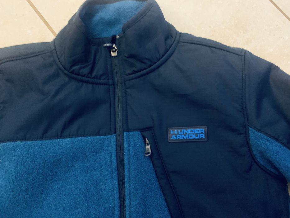 Under Armour polar bluza jak kurtka YMD 9/12 lat dziecięca. Jak nowa