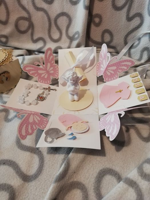 Scrapbooking wykrojniki exploding box