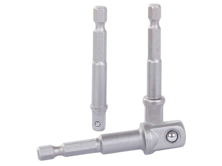 Adaptery Nasadki Do Wkrętarki 1/4 3/8 1/2