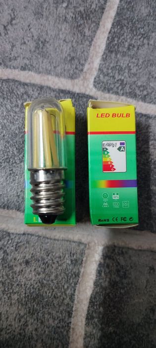 Pack 2 Lâmpadas LED Tubulares E14 (Filamento) - Novas
