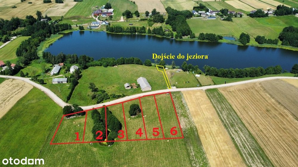 Suwałki - działki budowlane nad jeziorem