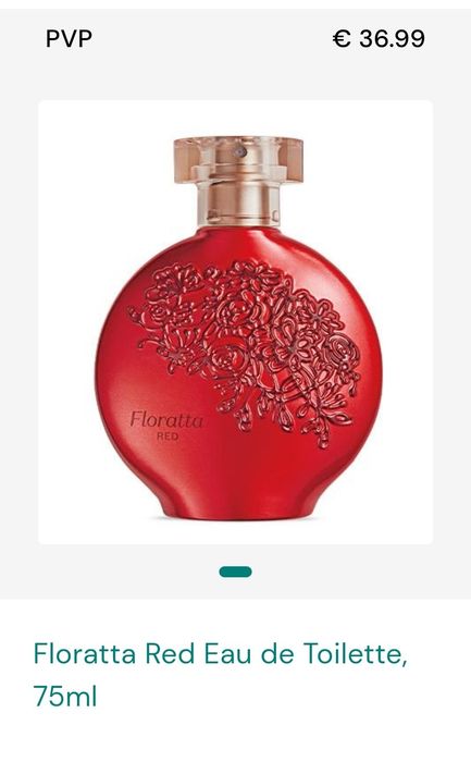 Eau de Toilette  Floratta Red de  O Boticário 75ml  de o Boticário