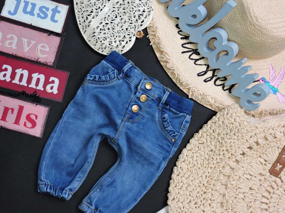 Name It - spodnie pumpy jeans r 56