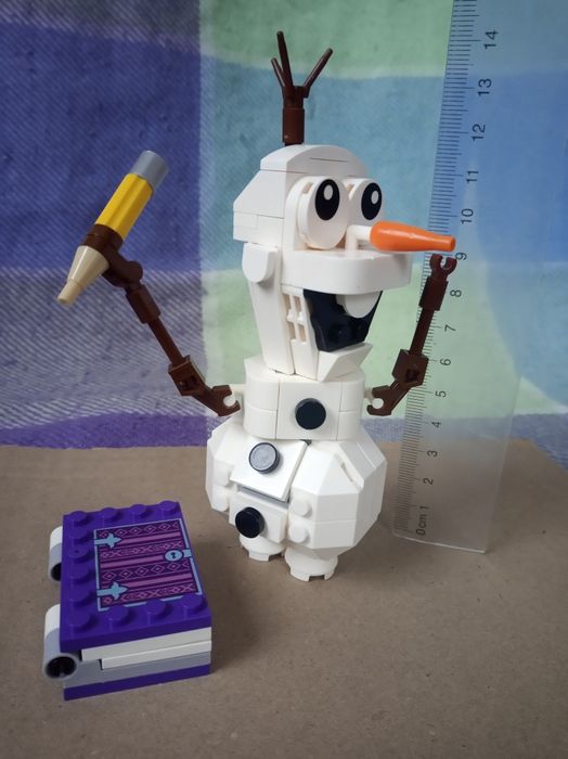 Олаф лего Lari конструктор