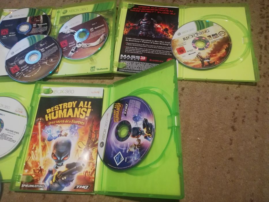 Zestaw gier na xbox360. ZAPRASZAM